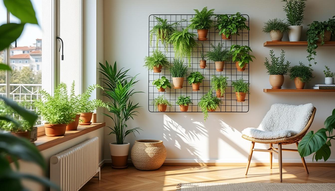 Jardim vertical: ideias práticas para apartamentos e espaços pequenos 2 descubra dicas e inspirações para criar um jardim vertical em apartamentos e ambientes pequenos. aprenda como otimizar espaços e trazer mais verde para sua casa de maneira prática e charmosa.