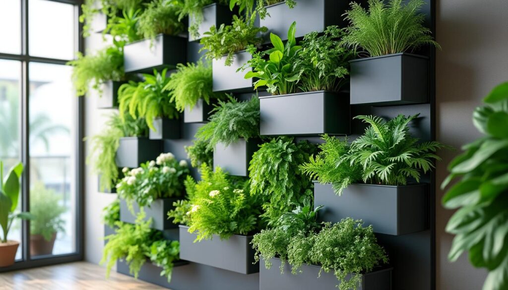 Início 7 descubra ideias práticas de jardim vertical para transformar apartamentos e espaços pequenos em áreas verdes, com dicas fáceis de implementar e muito estilo.