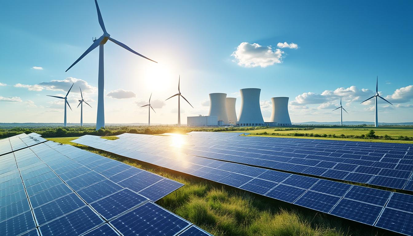 ⚡ Renewable + Nuclear Energy: A Sustainable Partnership for the Future 🌱