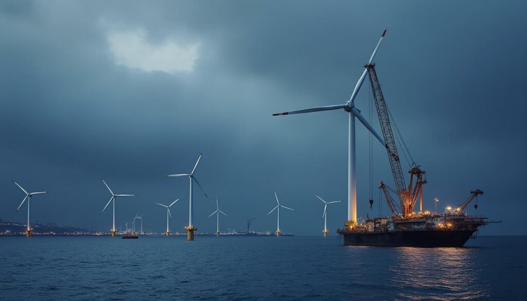 os estados unidos suspendem cinco grandes projetos de energia eólica offshore, impactando o desenvolvimento sustentável e a expansão das energias renováveis no país.