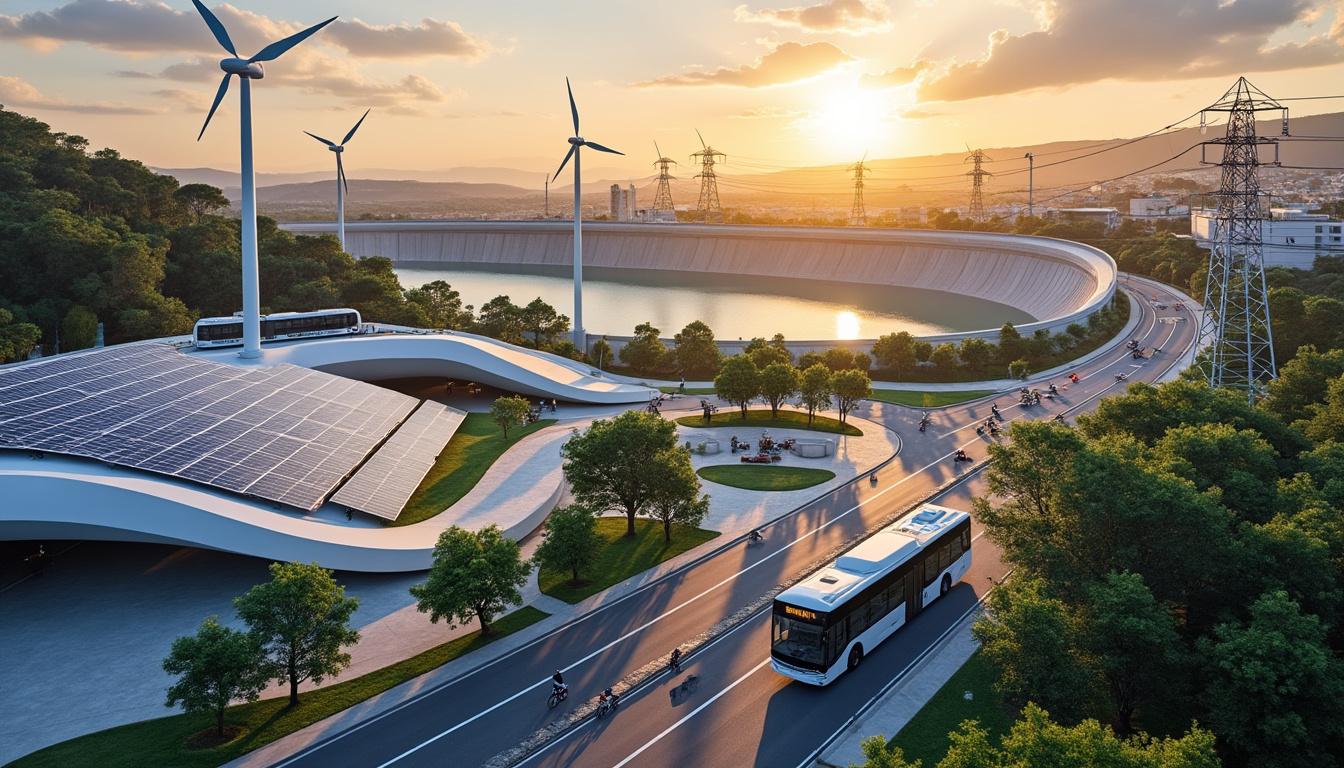 descubra como o amanhã sustentável enfrenta os desafios do domínio atual do petróleo e a transição para um futuro verde.