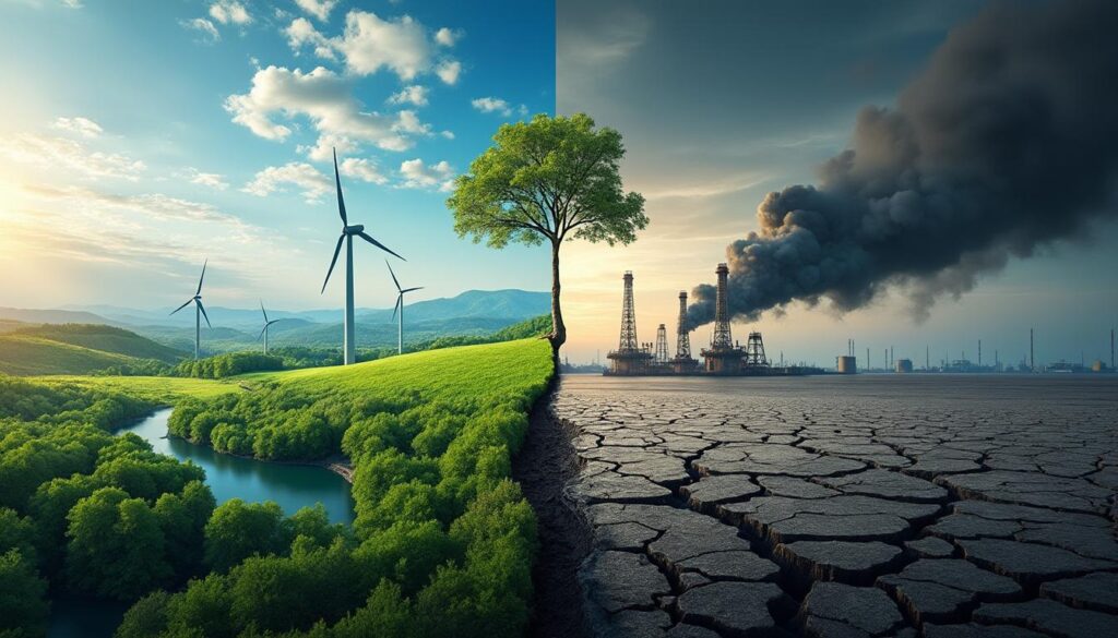 descubra como o futuro sustentável está sendo moldado hoje, apesar da atual dependência do petróleo. explore a jornada rumo a um amanhã mais verde e consciente.