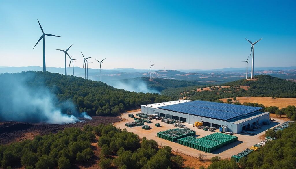 portugal alcança novos recordes em energias renováveis, enfrentando simultaneamente o aumento de incêndios e desafios na gestão de resíduos, oferecendo um panorama completo da situação ambiental no país.