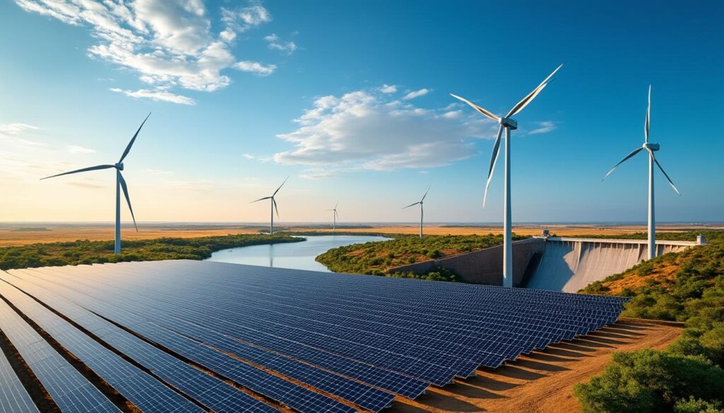 angola expande sua matriz energética, priorizando fontes renováveis para um futuro sustentável e diversificado.