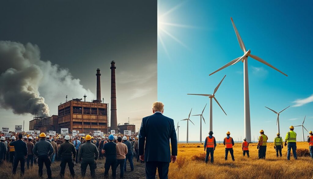 descubra quantos empregos as energias renováveis estão gerando, mesmo com a oposição de trump à energia eólica, e o impacto desse setor no mercado de trabalho.