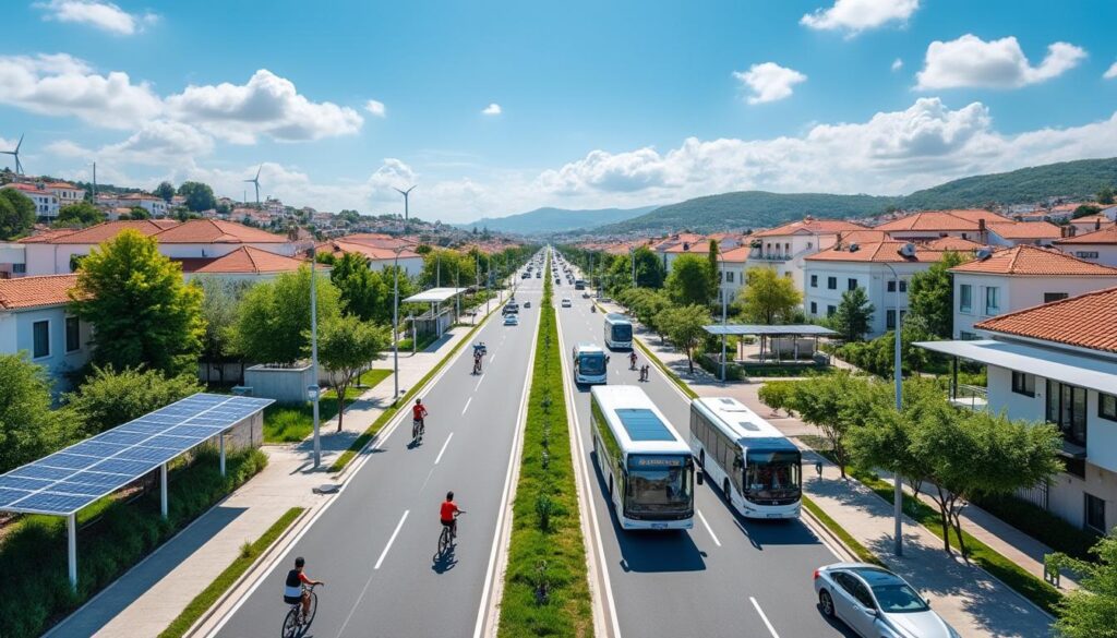 portugal destaca-se entre os 5 principais países da união europeia na integração de energias renováveis no setor dos transportes, promovendo sustentabilidade e inovação ambiental.