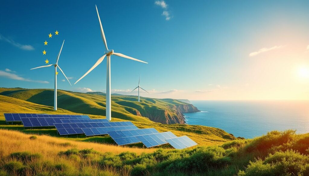 portugal ultrapassa a média da união europeia no aproveitamento de energias renováveis, destacando-se no compromisso com a sustentabilidade e a transição energética.