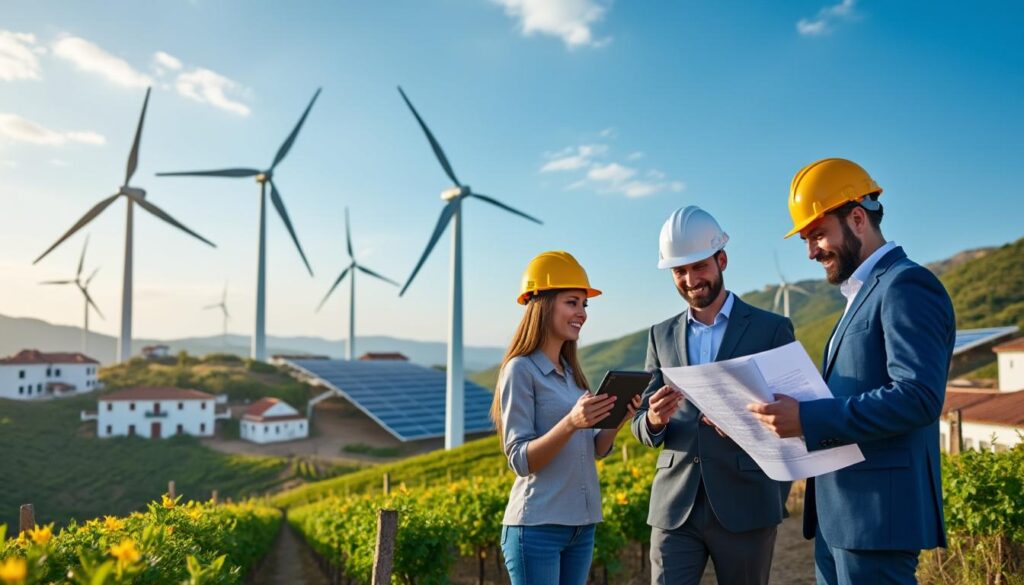 empresa ibérica investe 210 milhões em projetos de energia renovável, promovendo um futuro sustentável através de soluções inovadoras e ecologicamente responsáveis.