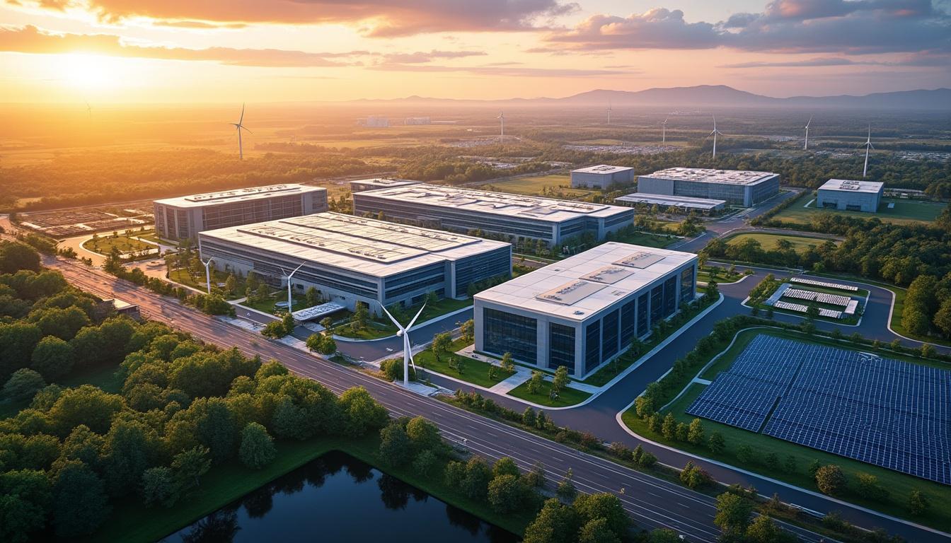 microsoft alcança seu objetivo e opera inteiramente com energias renováveis, demonstrando compromisso com a sustentabilidade e o futuro do meio ambiente.